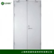 鋼質(zhì)雙開平板防火門