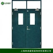 鋼質(zhì)帶玻璃雙開防火門