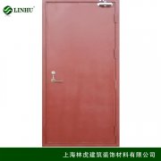 鋼質(zhì)單開平板防火門