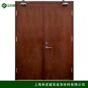木質(zhì)雙開平板防火門